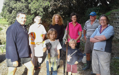 Working bee group photo